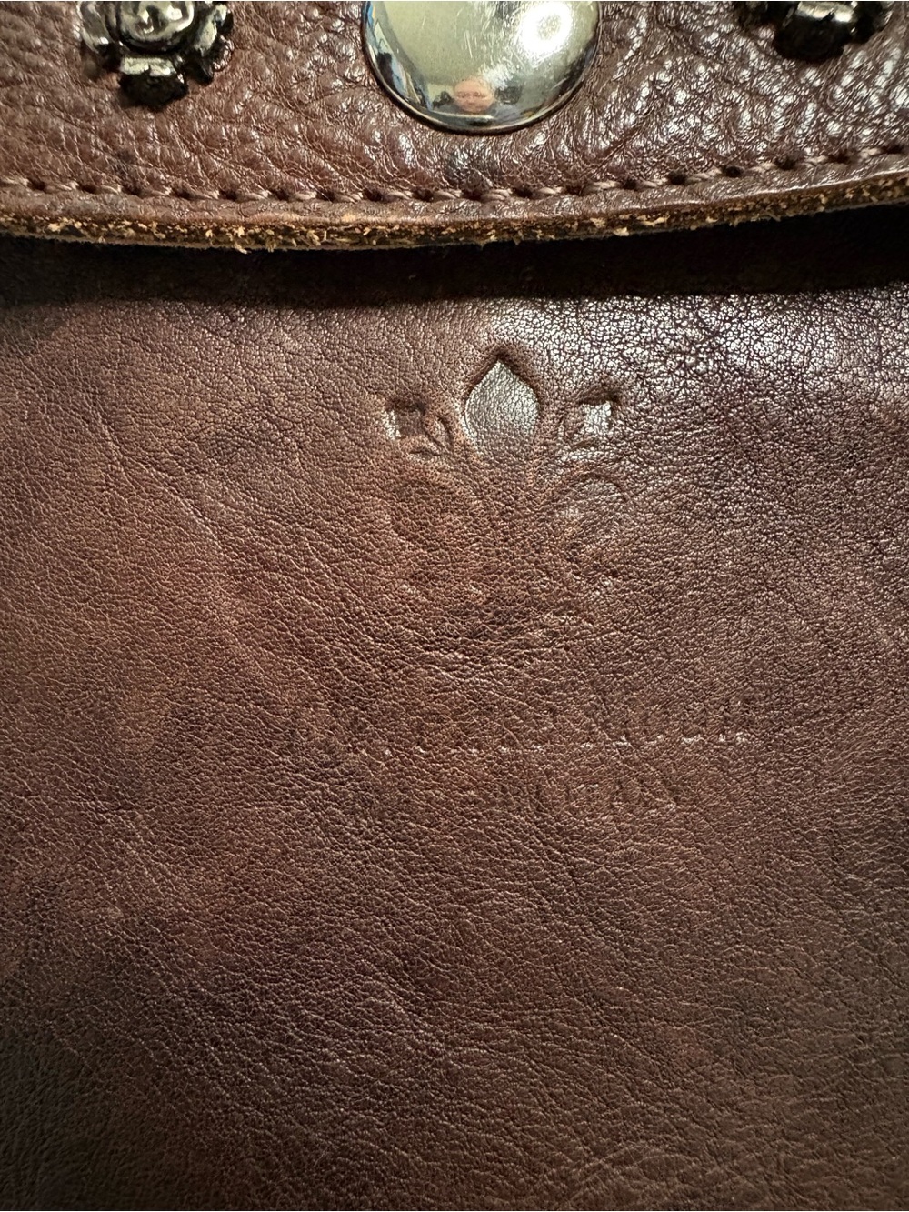 Vintage Italian Artisan Brown Woven Flap Leather Crossbody Bag - Picture 4 of 10